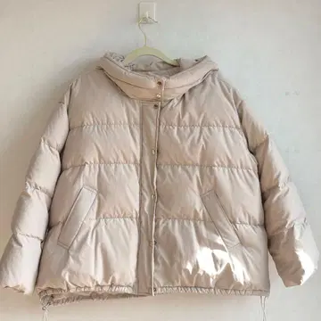 JILL by JILLSTUART 헝가리 숏 다운 M 화이트