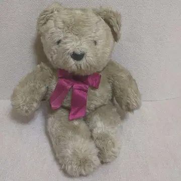 베이지색 곰 봉제 인형