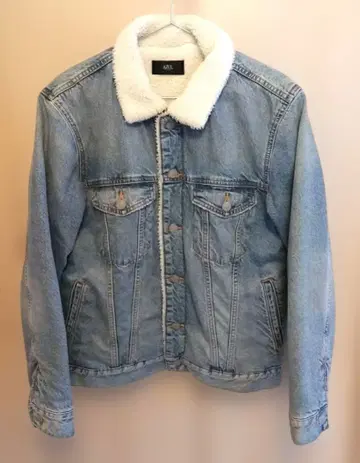 AZUL 보아 데님 자켓