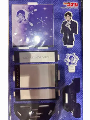 명탐정 코난  쇼윈도풍 아크릴 스탠드 모로후시 타카아키