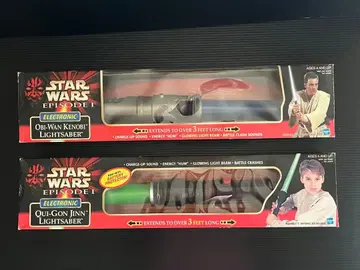 스타 워즈 라이트세이버 EP1 오비완 케노비 2종 세트