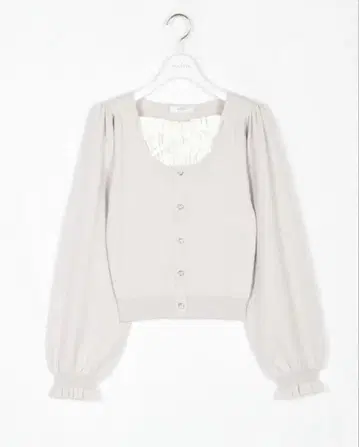 evelyn 하트 비쥬 니트