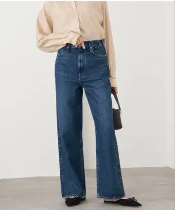 IENA 어퍼 하이츠 별주 THE NIECE 하이라이즈 스트레이트 데님