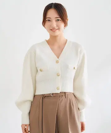 코코딜 스팽글 가디건