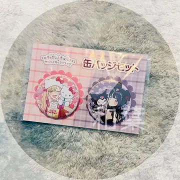 그 비스크 돌 산리오 키타가와 마린 물방울 캔뱃지 세트 키티 쿠로미