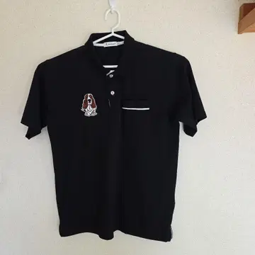 Hush Puppies 블랙 피케 셔츠 L 사이즈