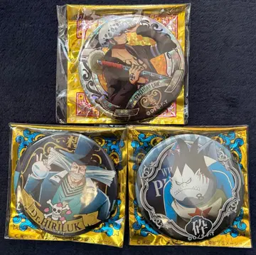 원피스 로우 나뮤르 힐루룩 캔뱃지 3종 세트