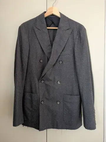 TOMORROWLAND 더블 자켓 그레이 컷팅