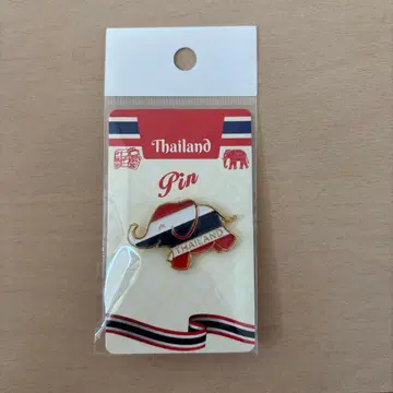 오사카 간사이 박람회 태국 핀 배지 코끼리