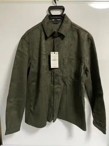 재고 세일 미사용 ZARA 올리브 그린 밀리터리 자켓 L 사이즈