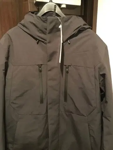 (기간 한정) 정가 6% 할인 블랙 유니클로 하이브리드 다운 파카