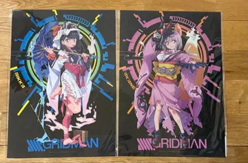 A3 클리어 포스터 타카라다 릿카 신조 아카네 복권 콜렉션 그리드맨