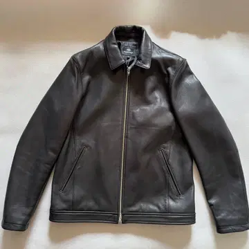 새상품급 빔즈하트 가죽 라이더 자켓 M