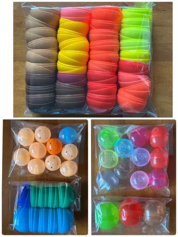 가챠가챠 빈 캡슐 총 70개