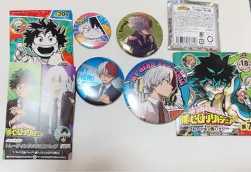 히로아카 토도로키 숏 캔뱃지 세트 레어 포함