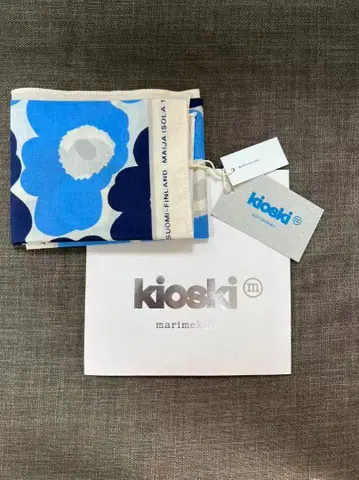 marimekko 꽃무늬 손수건 약 50cm