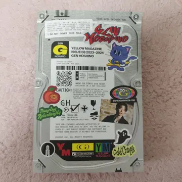호시노 겐 YELLOW MAGAZINE ISSUE 08 (스티커 없음)