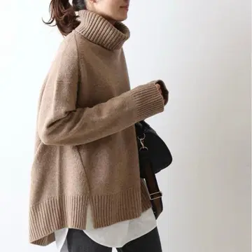 FRAMeWORK 프레임워크 W/Ca 터틀 롱 풀오버