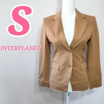 INTERPLANET 인터플래닛 카멜 테일러드 자켓 수트