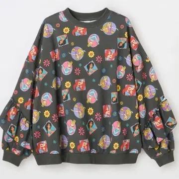 littc LINK 콜라보 디즈니 프린세스 트레이닝복