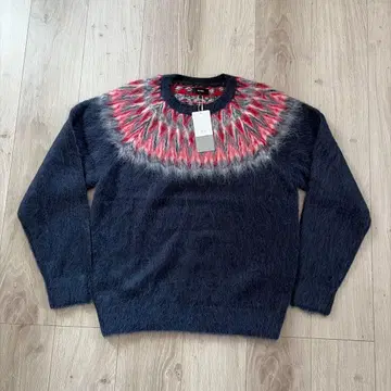 택 포함 빔즈 모헤어 니트 sizeS