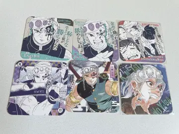 귀멸의 칼날 우즈이 텐겐 아트 코스터