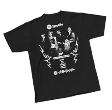 aespa Spotify 이벤트 당첨 T셔츠