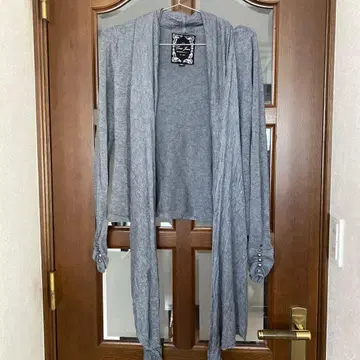 Guess Jeans 그레이 가디건 M 사이즈