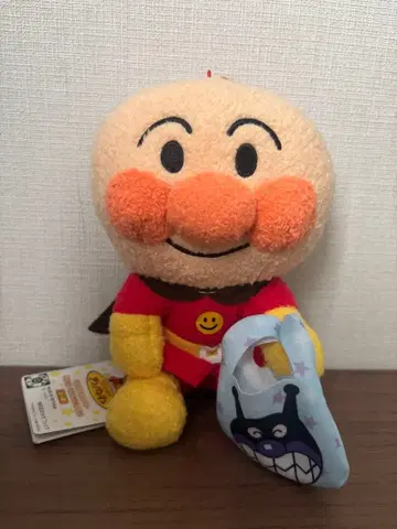 호빵맨 봉제 인형 세균맨 백 포함