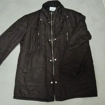 UNITED 남성용 다크 브라운 퀼팅 자켓 2L