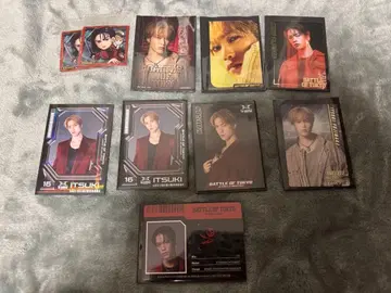 BATTLE OF TOKYO 후지와라 이츠키 굿즈 세트