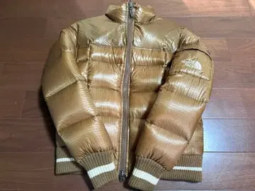 THE NORTH FACE 브라운 다운 자켓 XS 퍼플 라벨