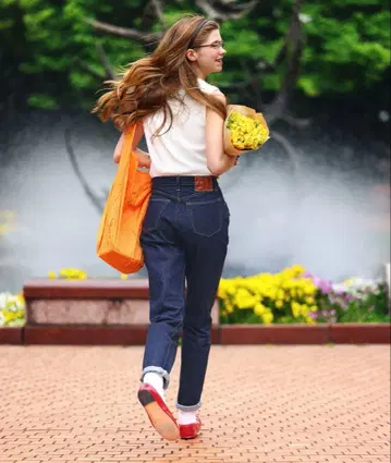 [ LENO ] CHARLOTTE SLIM JEANS 01 데님