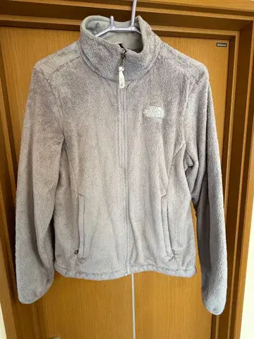 노스페이스 플리스 자켓 그레이