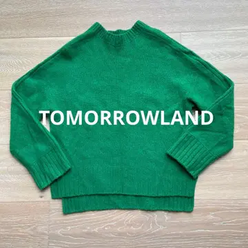 Tomorrowland 그린 긴팔 스웨터