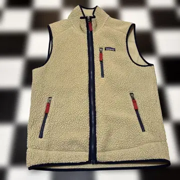 정품 patagonia 레트로 파일 베스트 베이지