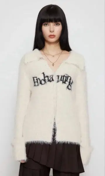 LAGUA GEM 샤기 니트