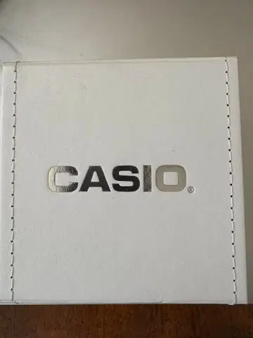 CASIO 골드 아날로그 시계 10기압 방수