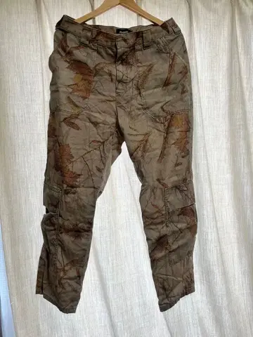 XLARGE 카모플라쥬 카고 팬츠