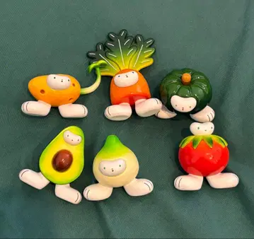 타테야마 후유코 신기한 채소 키메라 캡슐 토이 6개 세트