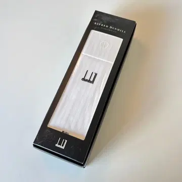 [ 새상품 ] dunhill 화이트 와이셔츠 재단 천