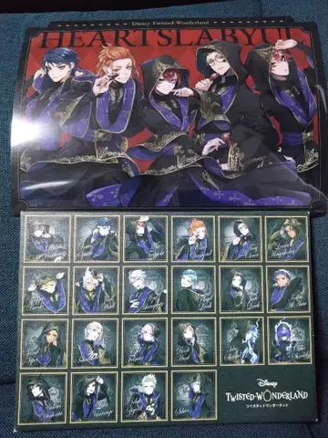 Disney Twisted Wonderland 굿즈 세트