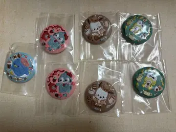 산리오 자수 캔뱃지 케로피 포차코 한교동 턱시도샘