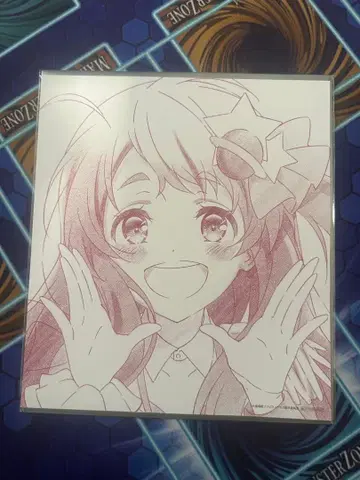 좀비랜드 사가 미나모토 사쿠라 입장객 특전 새로 그린 미니 색지풍 카드