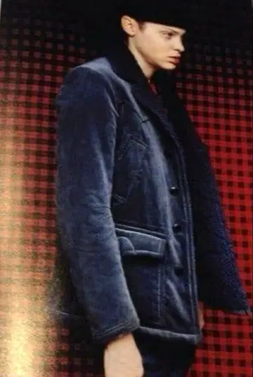 넘버나인 코듀로이 보아 런치 자켓 블랙 3