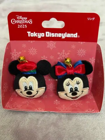 디즈니 크리스마스 2025 미키 미니 반지 세트