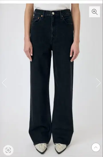 moussy HW 90S BLK STRAIGHT 24inchi