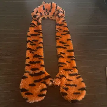 티거 팬캡 장갑 포함 머플러 디즈니