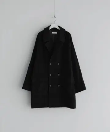 remer_ 루즈 미들 체스터 울 오버코트