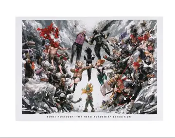 나의 히어로 아카데미아 원화전 히로아카전 공식 도록